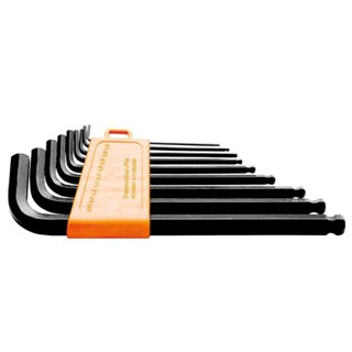 Jogo chave allen abaulada 1,5 a 10 mm com 09 peças - Tramontina PRO