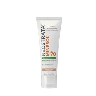 Protetor Solar Facial Neostrata Minesol Médio Claro Fps70 40g