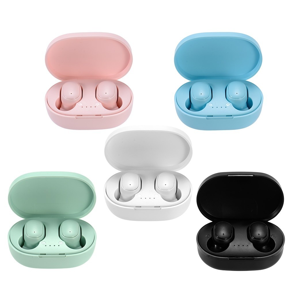 A6S TWS Fone De Ouvido Bluetooth 5.0 Sem Fio Microfone Com Caixa Para Carregamento De Smartphone