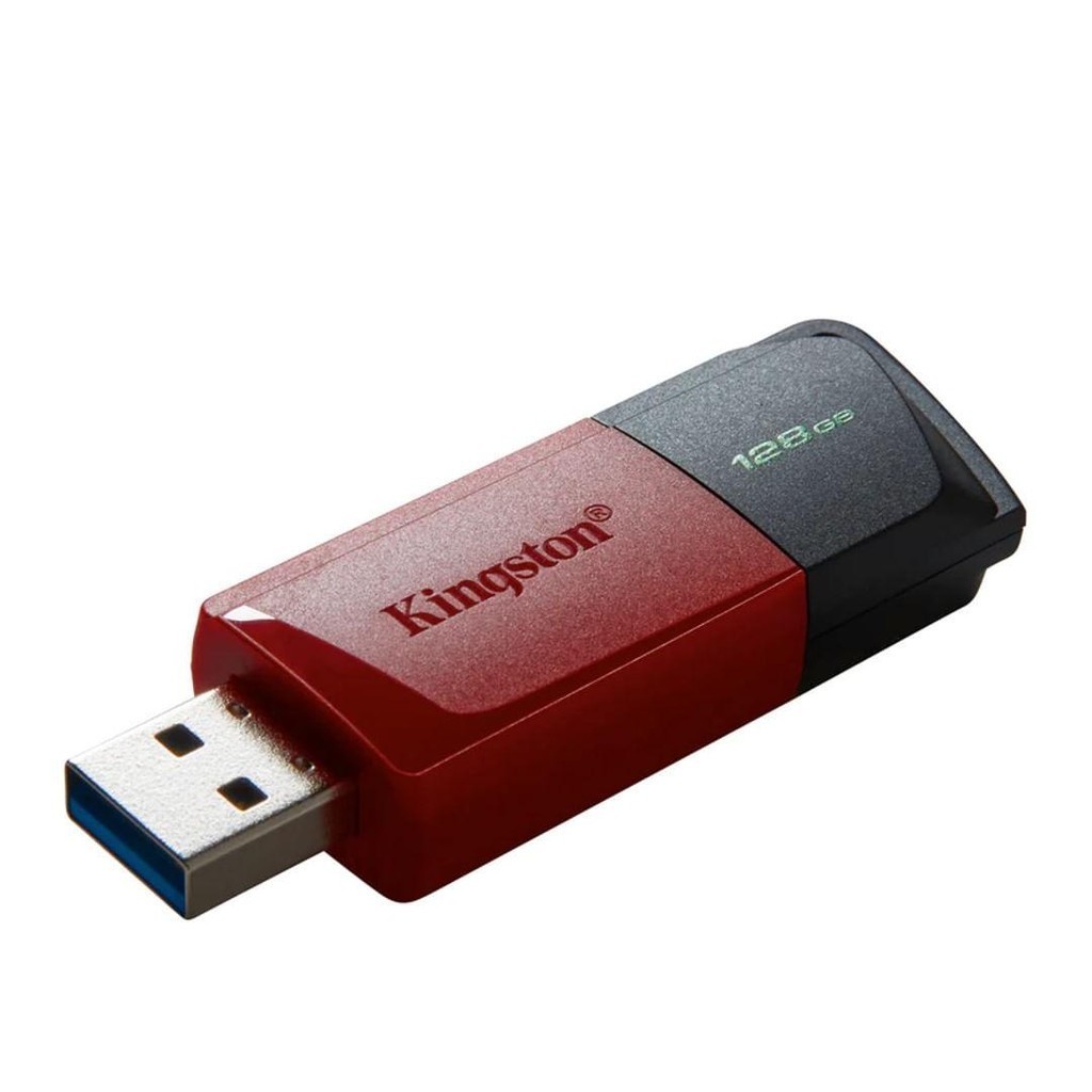 Pen Drive 128GB USB 3.2 Exodia M Preto/Vermelho DTXM/128GB - Kingston em Oferta na Shopee