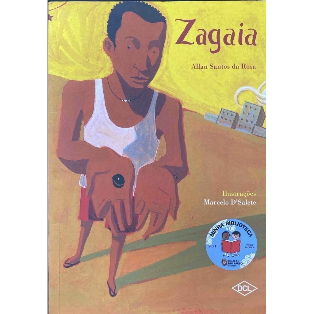 Zagaia - por Allan Santos Da Rosa (Autor), Marcelo D'salete (Ilustrador) - livro usado