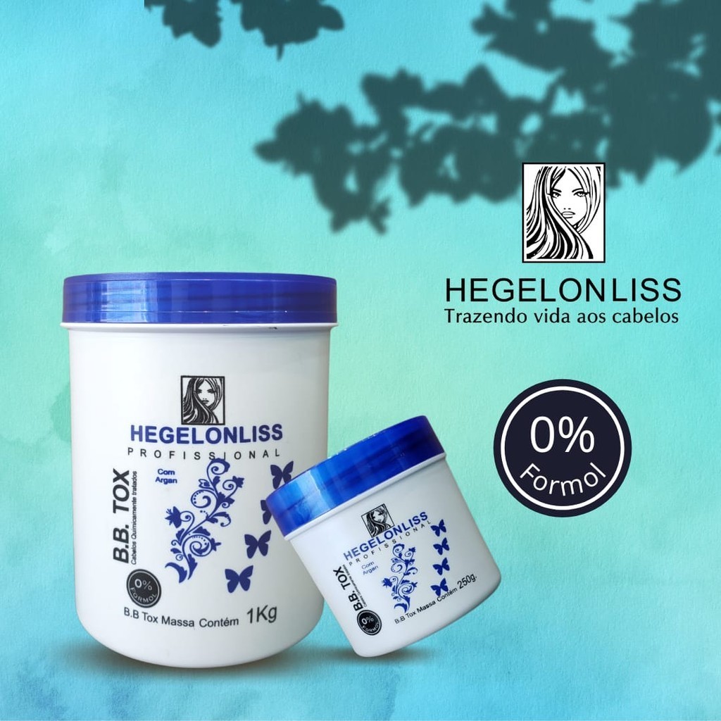 Botox Hegelon Liss com Argan 1Kg