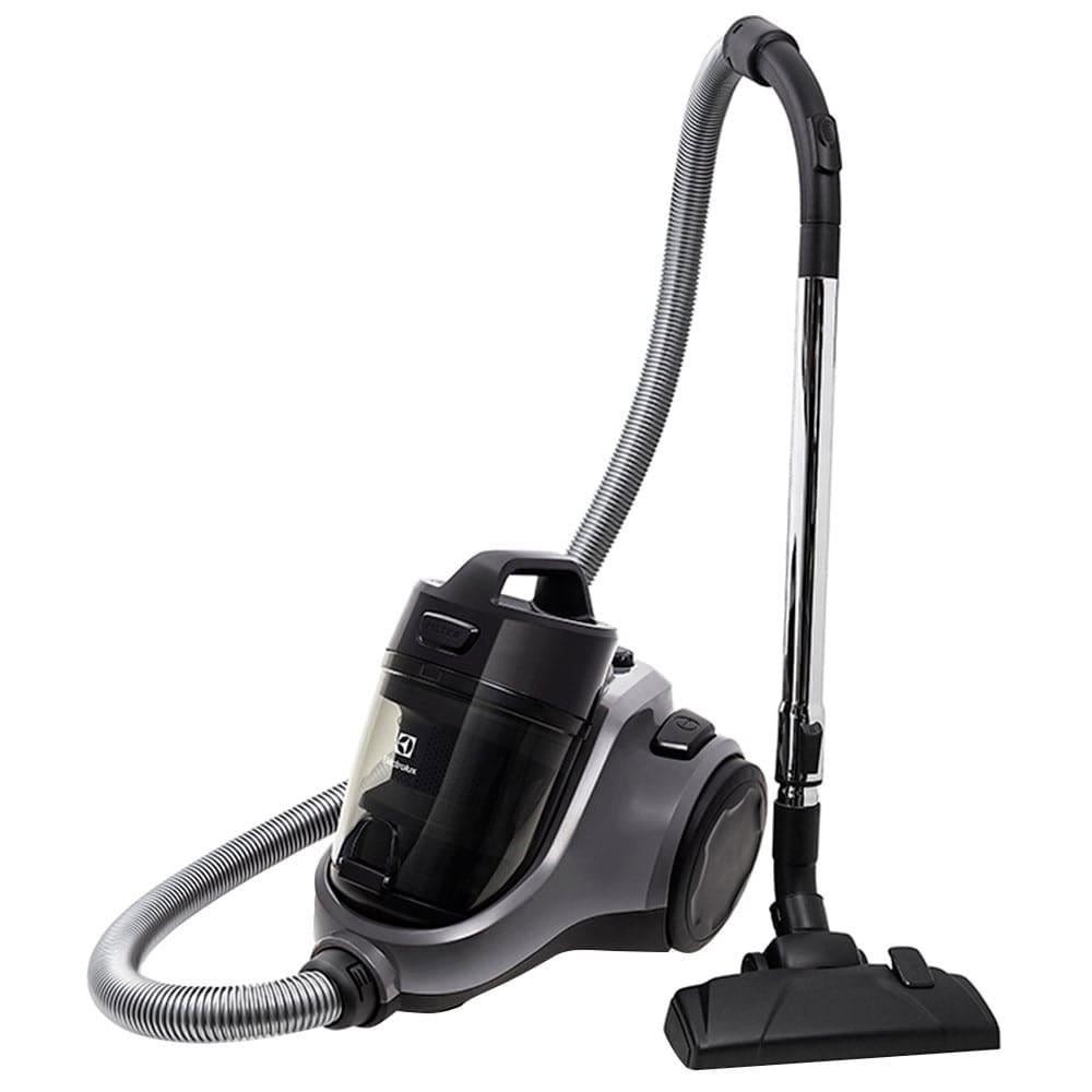 Aspirador de Pó Electrolux EAS30 Easybox | Silencioso, 1600W, Filtro HEPA, Tubo Metálico, com Fio, Cinza