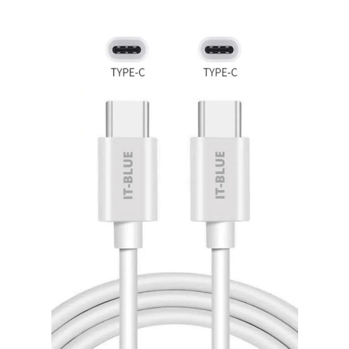 CABO DE DADOS TIPO-C PARA TIPO-C COM 2MT LE-847-2 IT-BLUE