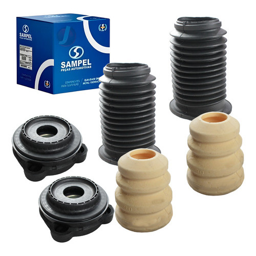 Par Batente Amortecedor Dianteiro Argo Cronos Mobi Sampel em Oferta na Shopee