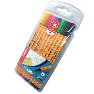 Caneta Hidrográfica Stabilo Point 88 0.4mm - 10 Cores em Oferta na Shopee