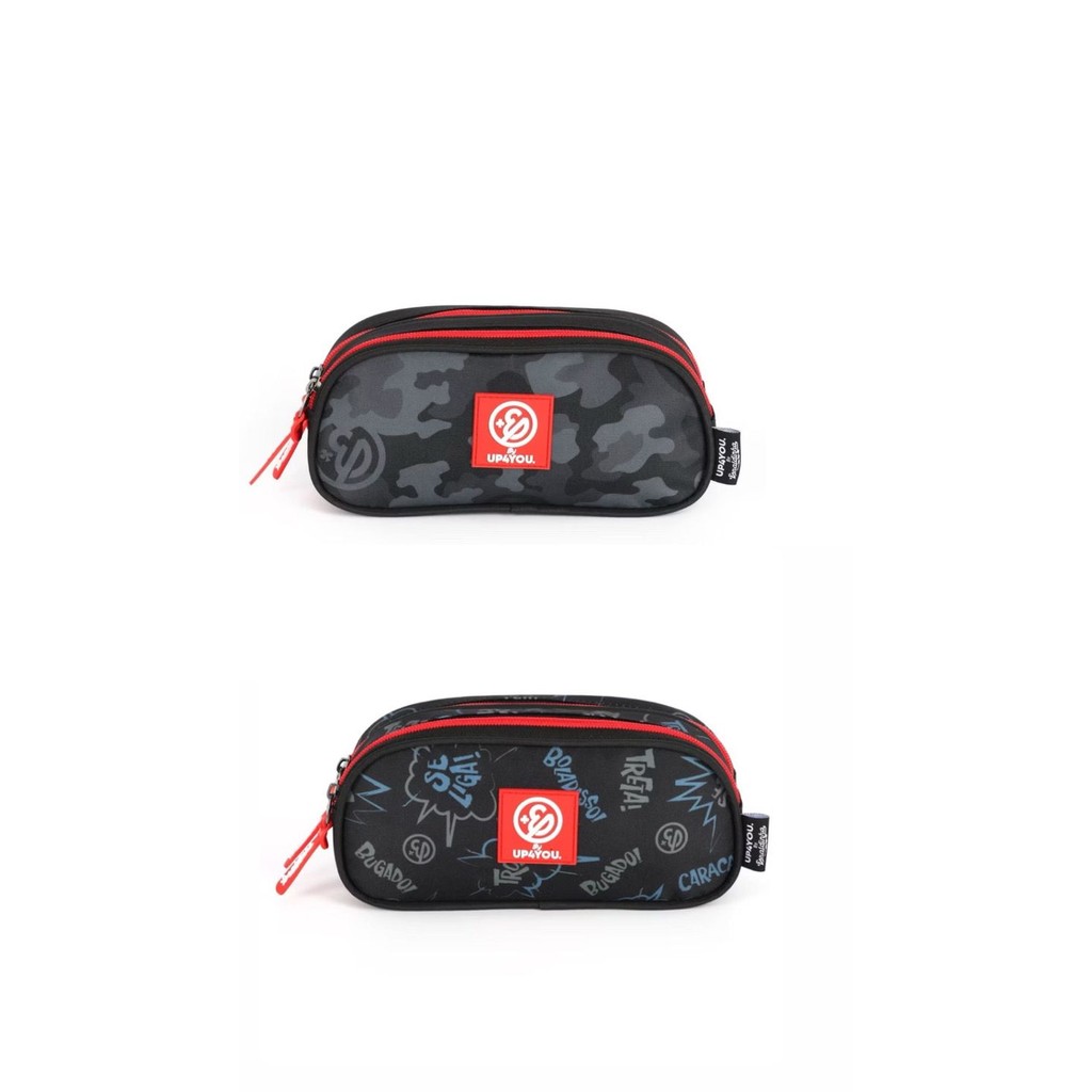 Estojo Escolar Duplo Enaldinho em Oferta na Shopee