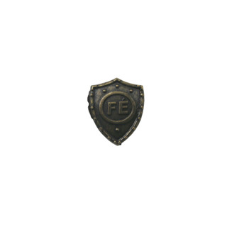 5 Broche Escudo da Fé - Boton/Pin de Metal com Borboleta de Silicone em Oferta na Shopee