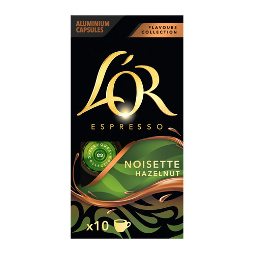Cápsulas Café L'OR Avelã 10 Un