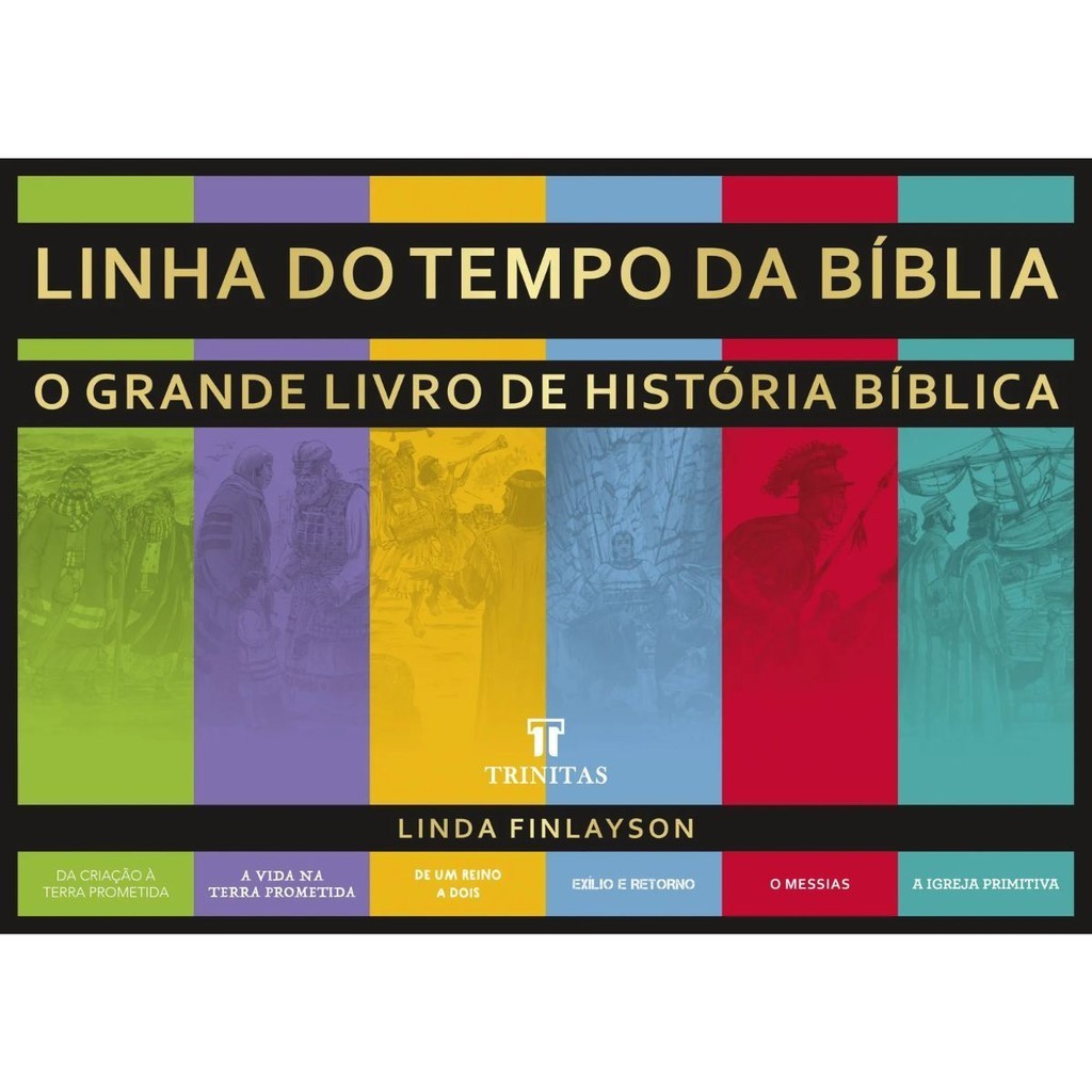 Linha do Tempo da Bíblia | O Grande Livro de Histórias Bíblicas | Linda Finlayson | Editora Trinitas