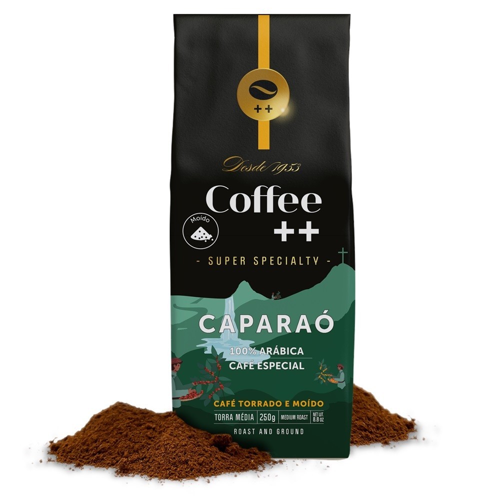 Café Especial Torrado e Moído Coffee Mais Caparaó - 250 gramas - Food & Beverages