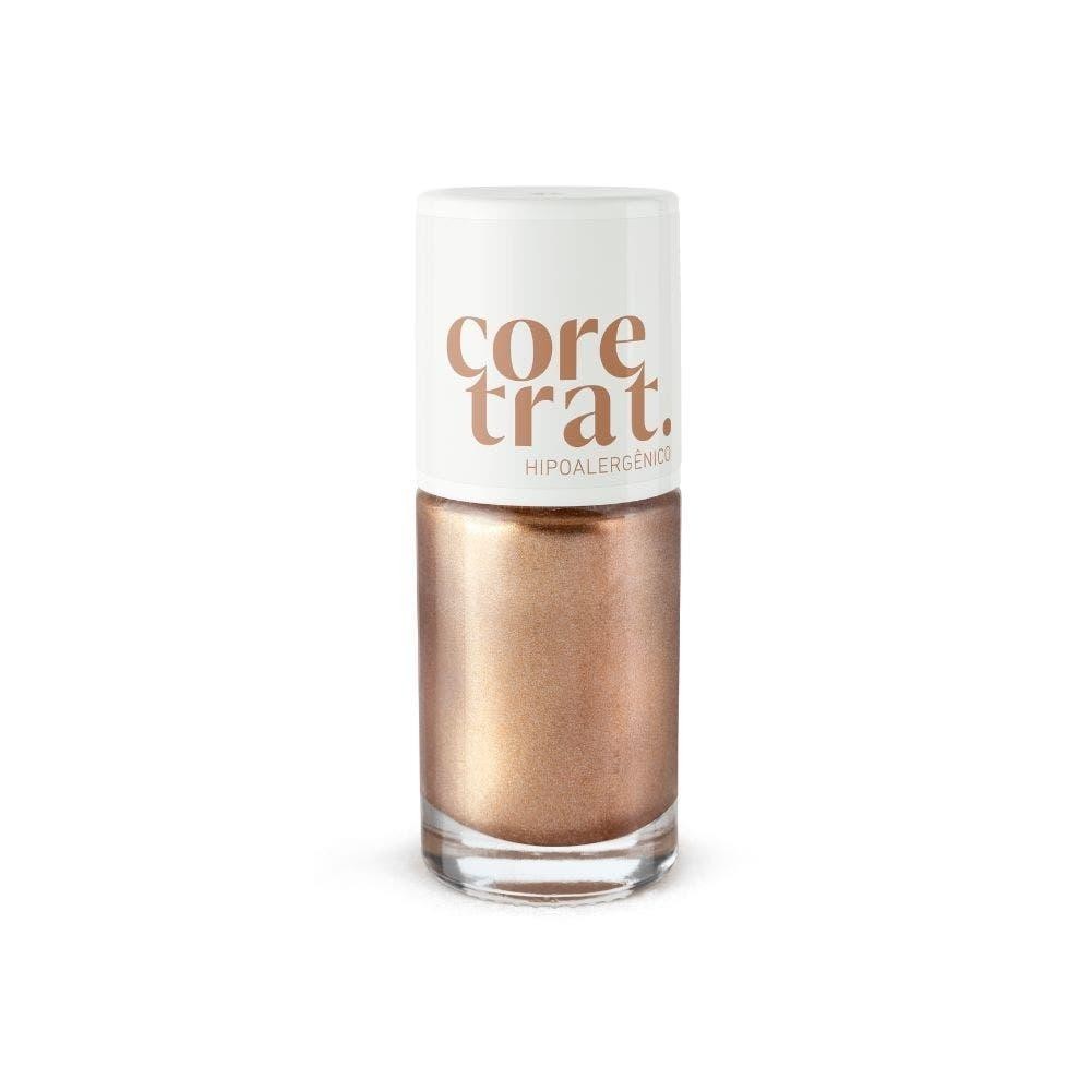 Esmalte Coretrat Metalico Caramelo Quente 8,5 Ml em Oferta na Shopee