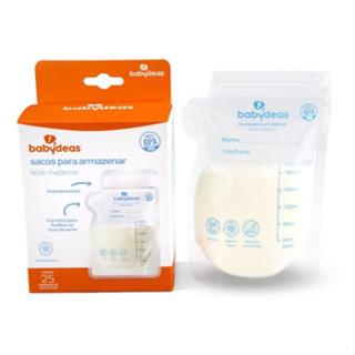 25 Sacos 200ml Recipientes Armazenar Leite Materno Babydeas