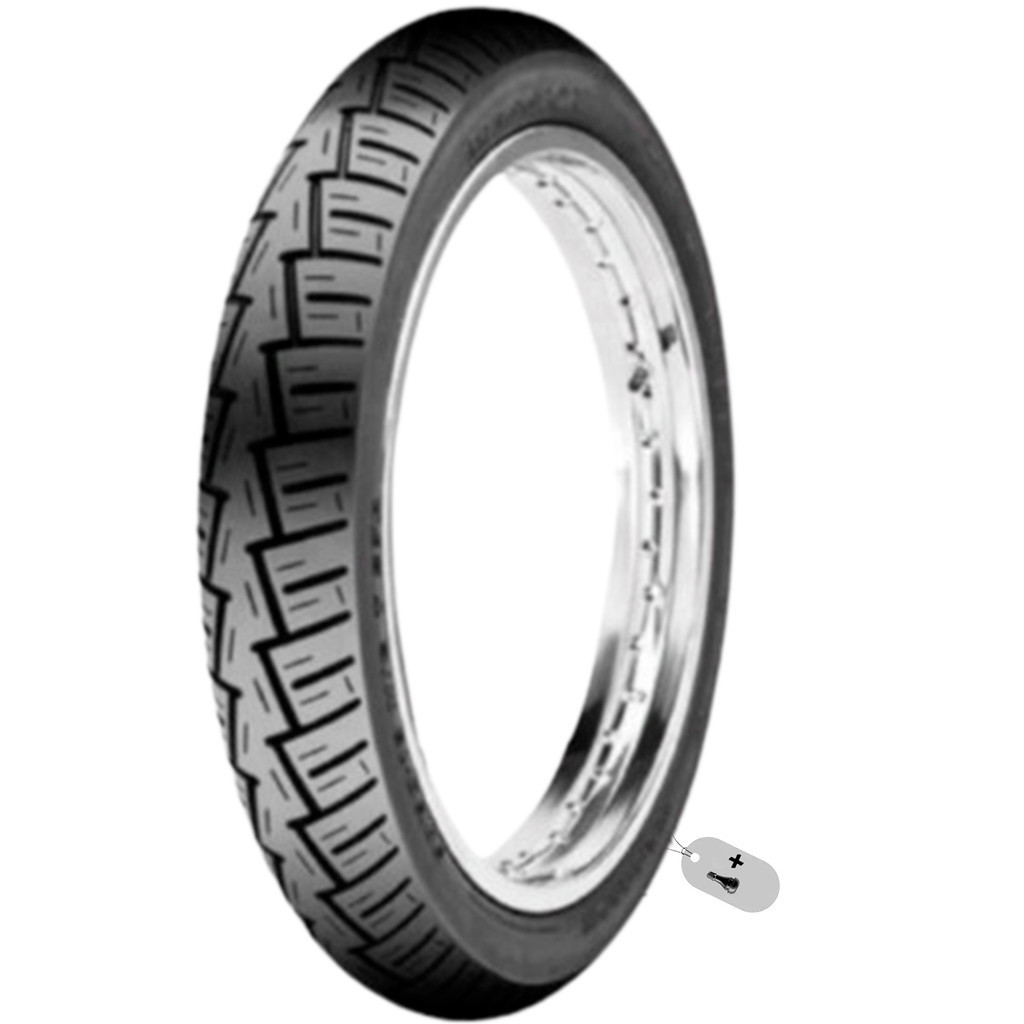 Pneu Para Moto Winner 90/90-18 Traseiro Maggion Para Uso Sem Câmara + 1 Válvula de Brinde