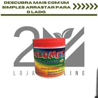 1 Dolomita em Pó 100% Natural Cálcio e Magnpesio