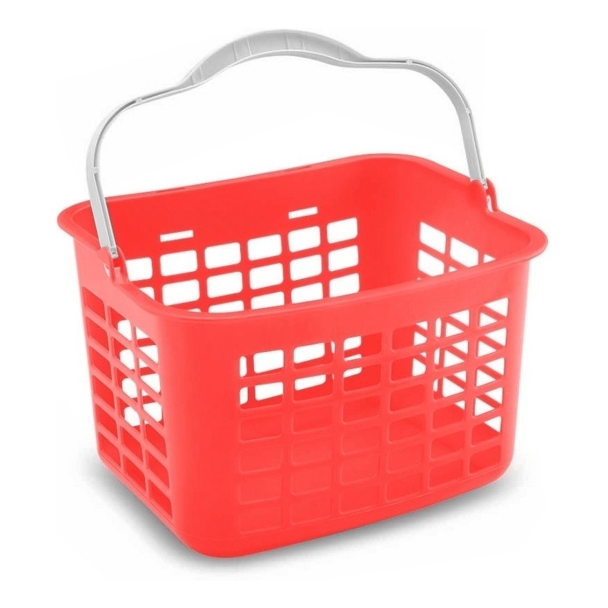 Cestinha Plastica Com Alca Para Farmacias 3,5 L - Usual Utilidades
