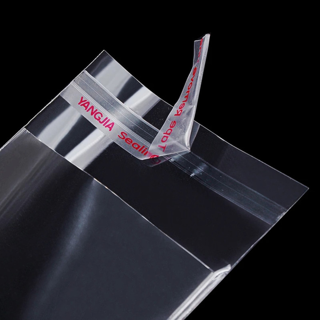 Kit Saco Adesivado Transparente Saquinho Adesiva Abre e Fecha 100/400 unidades em Oferta na Shopee