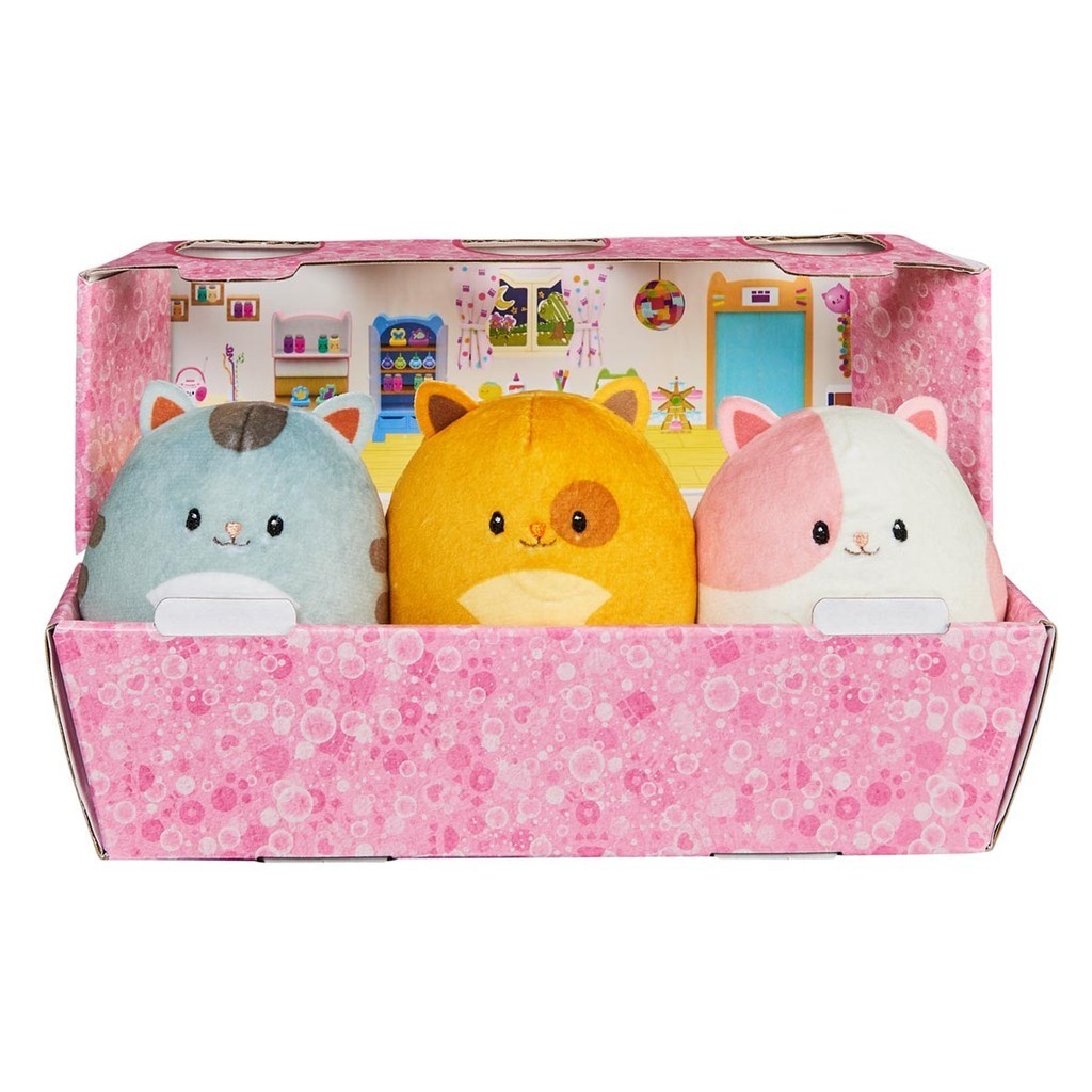 3 Pelúcias De Hamster Kitties - Gabbys Dollhouse — imagem 2 de 2
