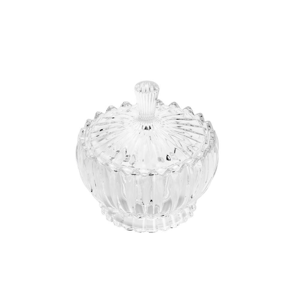 Potiche Decorativo Wolff Geneva de Cristal 11cm x 11cm