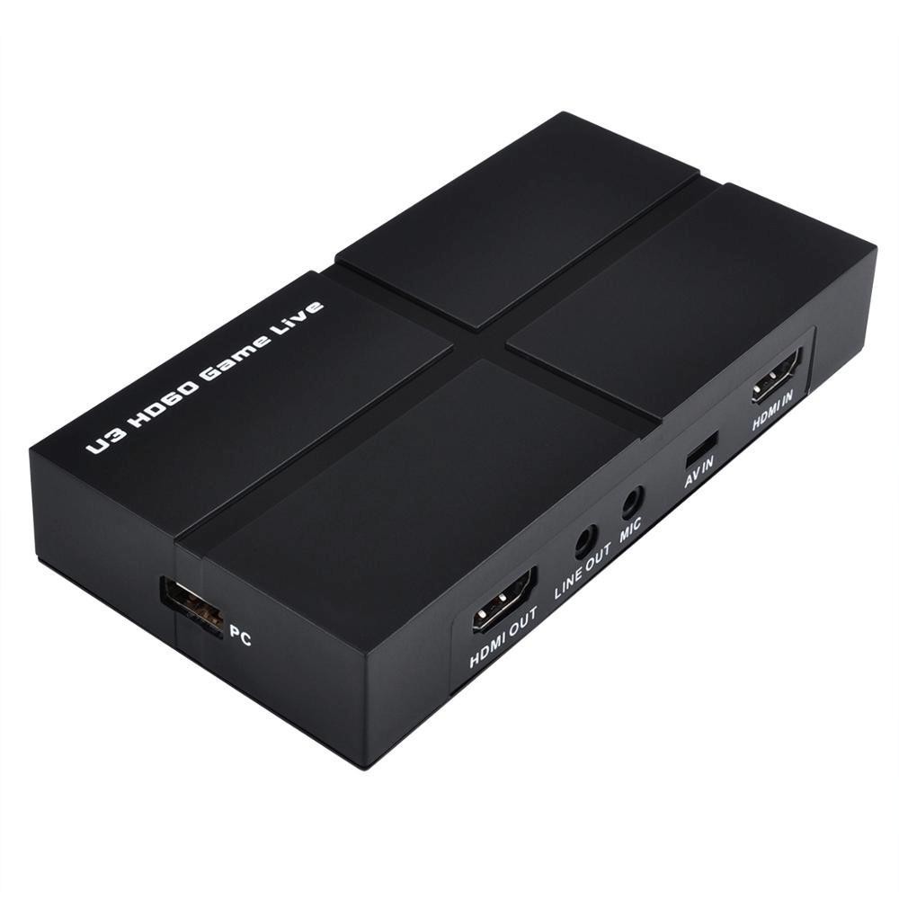Placa de Captura e Transmissão EZCAP263 HDMI 1080P Ypbpr Live Streaming USB3.0