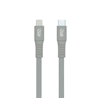 Cabo Lightning + USB-C i2GO 1,2m 3a Cinza em Oferta na Shopee