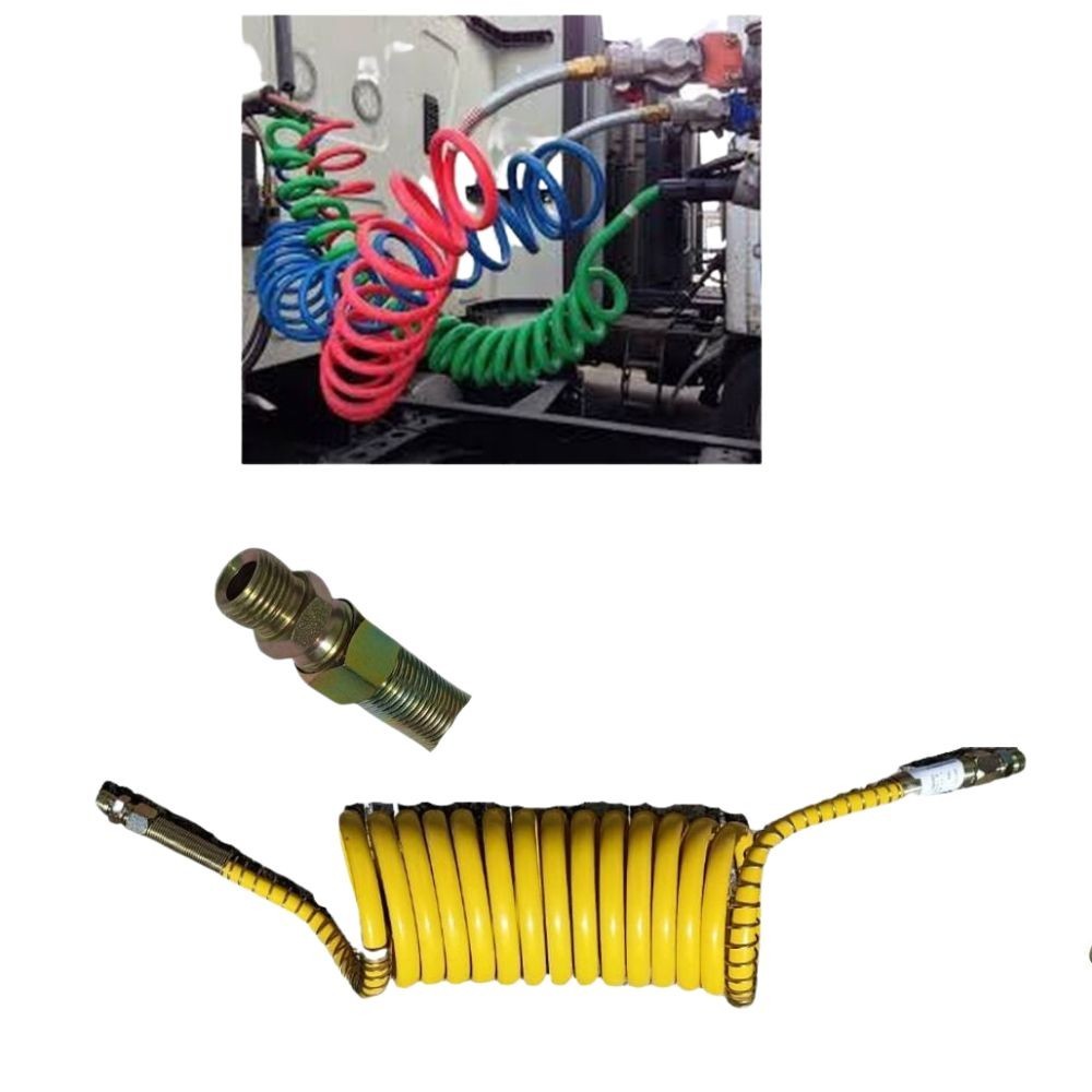 Mangueira Espiral Carreta Cavalo Iveco Bitrem/ Randon 6,5mts