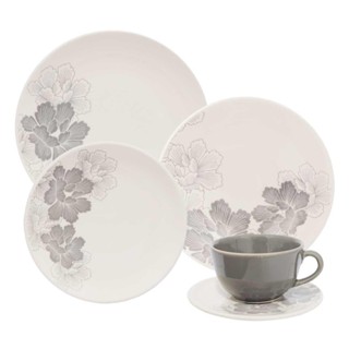 Aparelho de Jantar e Chá 40 Peças Oxford Unni Balance em Oferta na Shopee