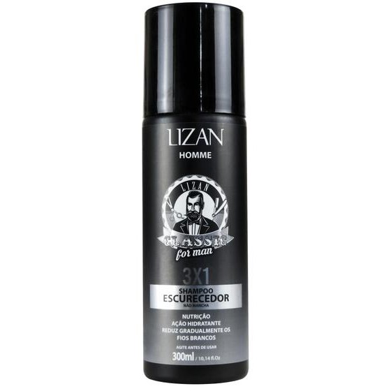 Shampoo Escurecedor Lizan Classic 3 em 1 Silver LIne 300ml