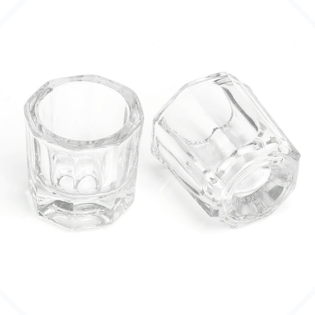 Dappen Copo De Vidro Profissional Para Mistura Pigmentos Porcelana Henna Alongamento Líquido Monomer em Oferta na Shopee