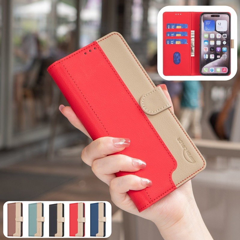 Samsung Galaxy S25 S24 S23 S22 S21 Plus Ultra S23FE S21FE Flip Capa de celular protetora de couro à prova de choque