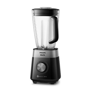 Liquidificador Portátil Philips Walita Série 5000 RI2242 Lâminas Removíveis 1200w 220v 3 Litros Copo Tritan Preto 