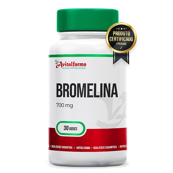 Bromelina 700mg - 30 Doses