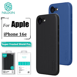 Nillkin Para iPhone 16e/17e Caso Super Frosted Shield Pro Anti Impressão Digital Capa Traseira À Prova De Choque