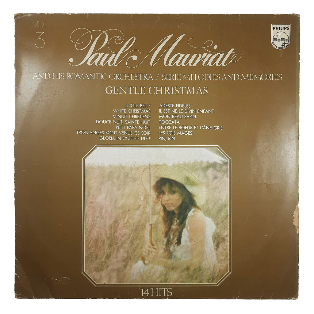 LP Gentle Christmas - Paul Mauriat 1974