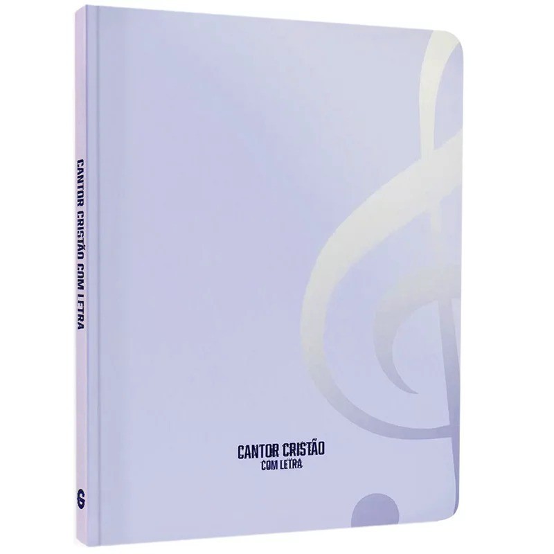 Cantor Cristão Pequeno com Letra | Edição de Bolso | Capa Brochura Candy Lilás