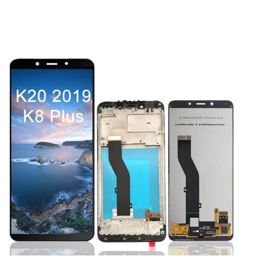 5.45" Frontal Tela Para Lg K20 2019&K8+&K8 Plus Touch Display Frontal Lcd Com Aro Compativel X120