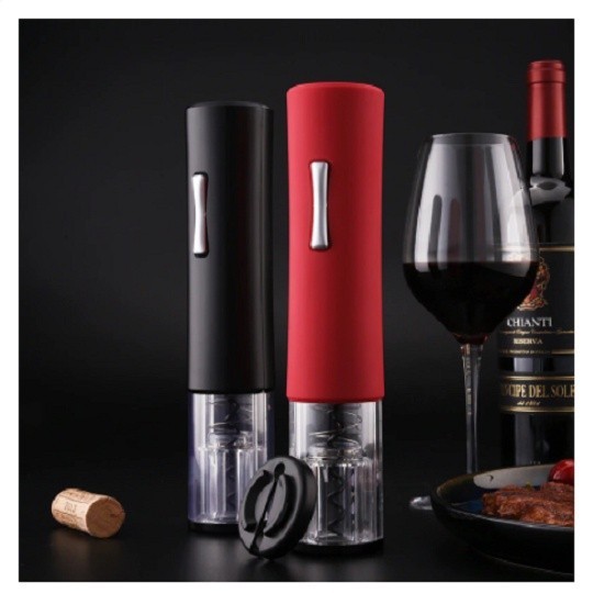 Saca Rolha Abridor de Vinho Elétrico com Led a Pilha Automatico Cozinha