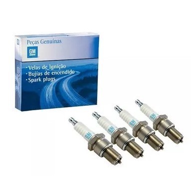 Velas Ignição motor 1.0 GM Chevrolet Gas, Flex GNV 93363296  GM