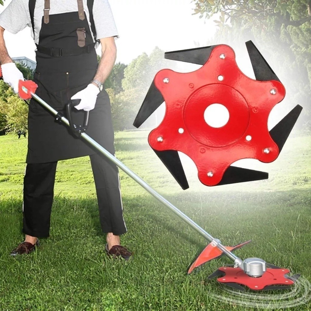 Lâmina 6 Pontas Canivete Roçadeira Stihl Fs160/220/280 Alta Qualidade