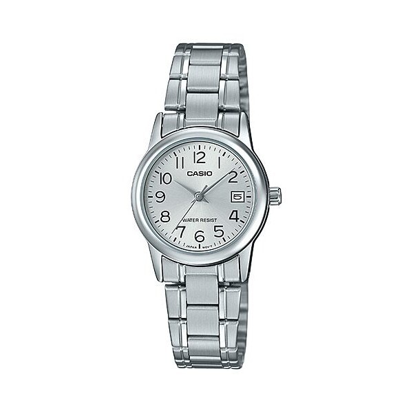 RELÓGIO CASIO FEMININO PRATA LTP-V002D-7BUDF - Watches