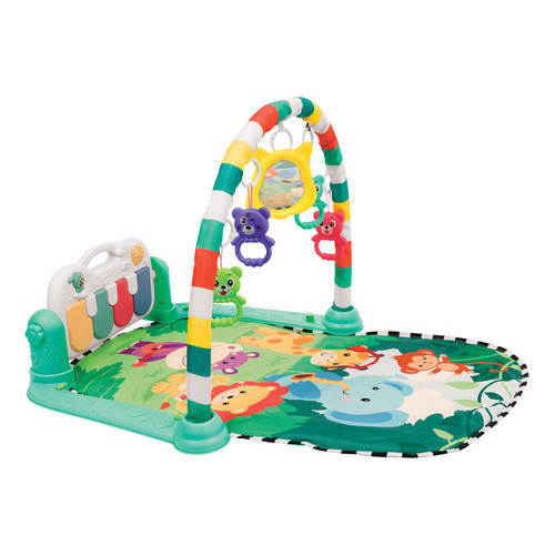 Tapete De Atividades Para Bebê Toca Piano Safari Buba em Oferta na Shopee