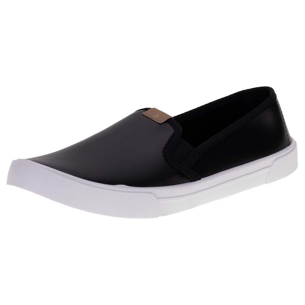 Tênis Feminino Slip On Moleca 5296530 em Oferta na Shopee