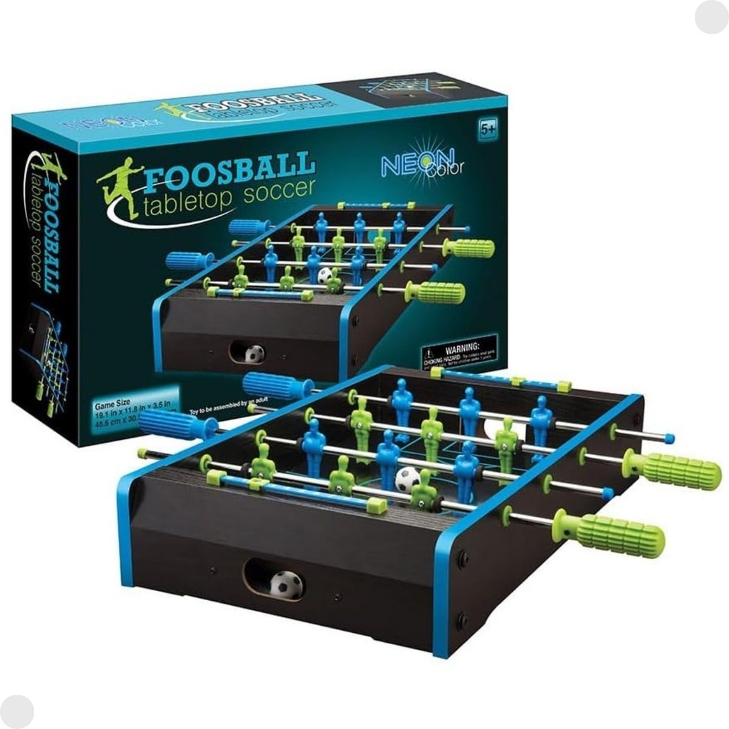 Jogo Futebol De Mesa Tabletop Soccer Neon Color F0108-4 - Fun em Oferta na Shopee