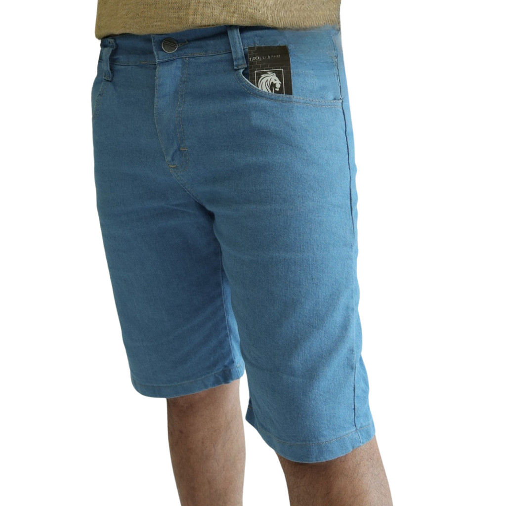 Bermuda Masculina Clara Lisa Slim Lycra Elastano Premium - Diversos Modelos Jeans