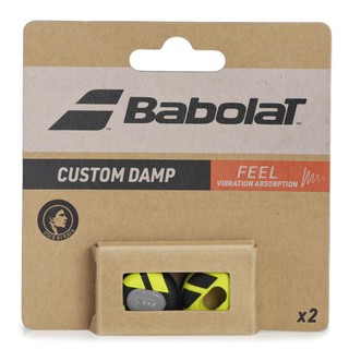 Antivibrador Babolat Custom Damp Com 2 Unidades Preto e Amarelo em Oferta na Shopee