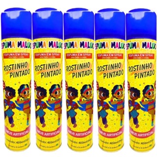 05 Espuma De Carnaval Neva Artificial Spray Festa Fantasia em Oferta na Shopee