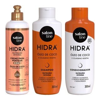 Kit Nutrição Intensa com Hidra Óleo de Coco em Oferta na Shopee