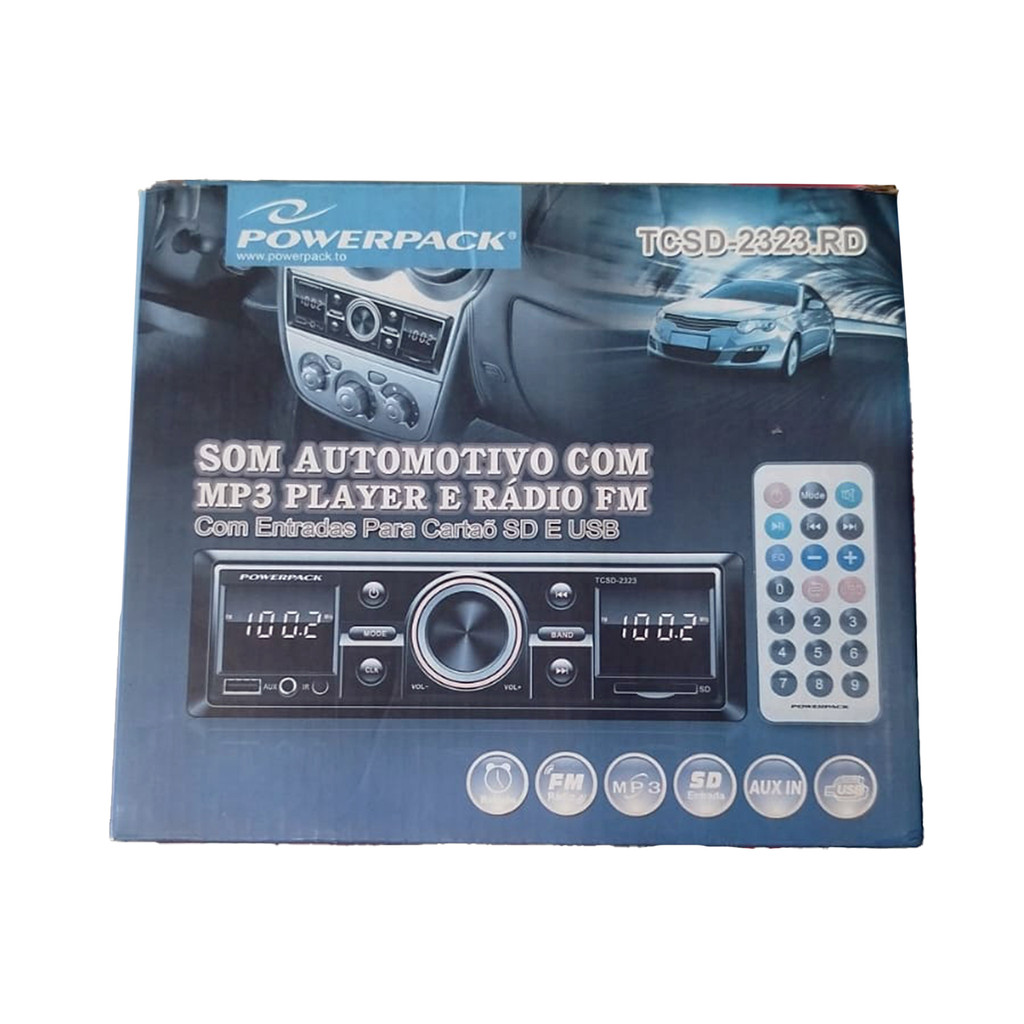 Som Automotivo Powerpack TSCD-2323.RD
