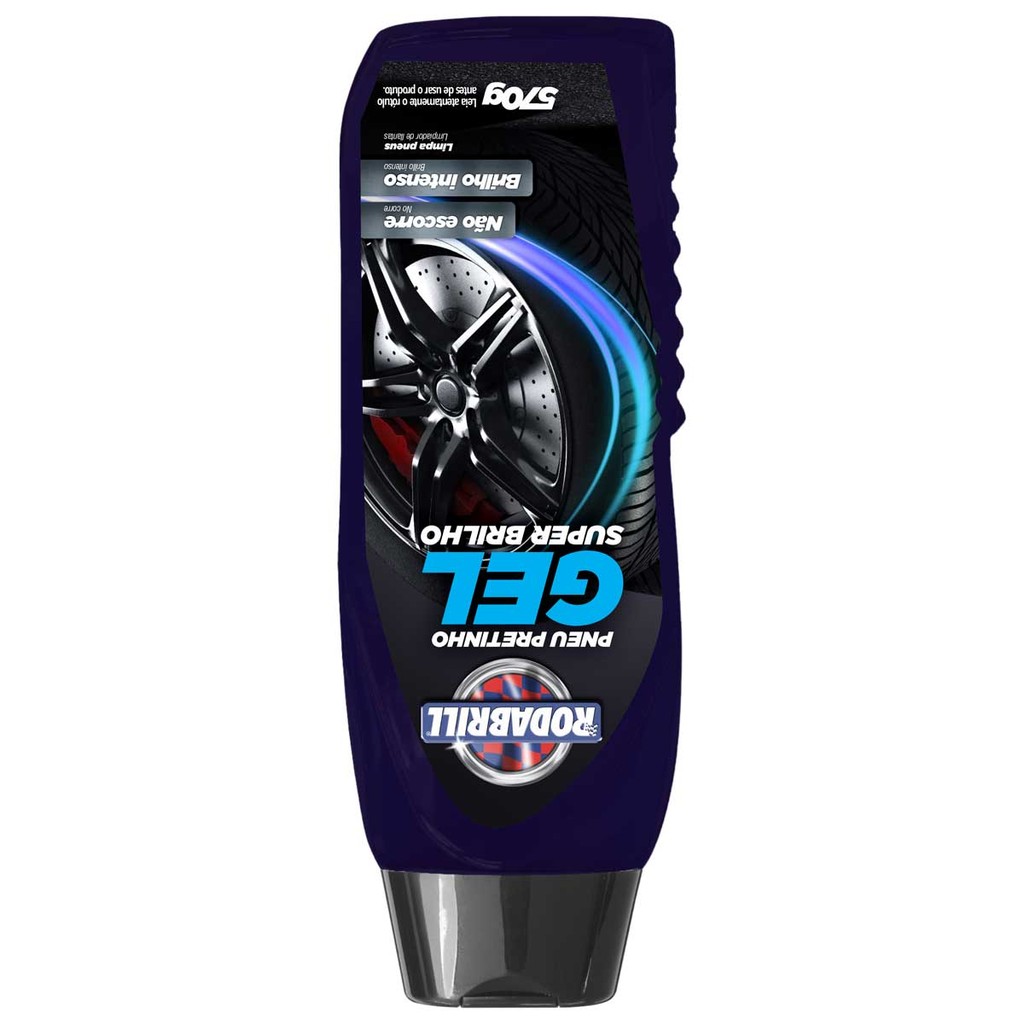 Pneu Pretinho Gel Super Brilho Rodabrill 570g · foto 2