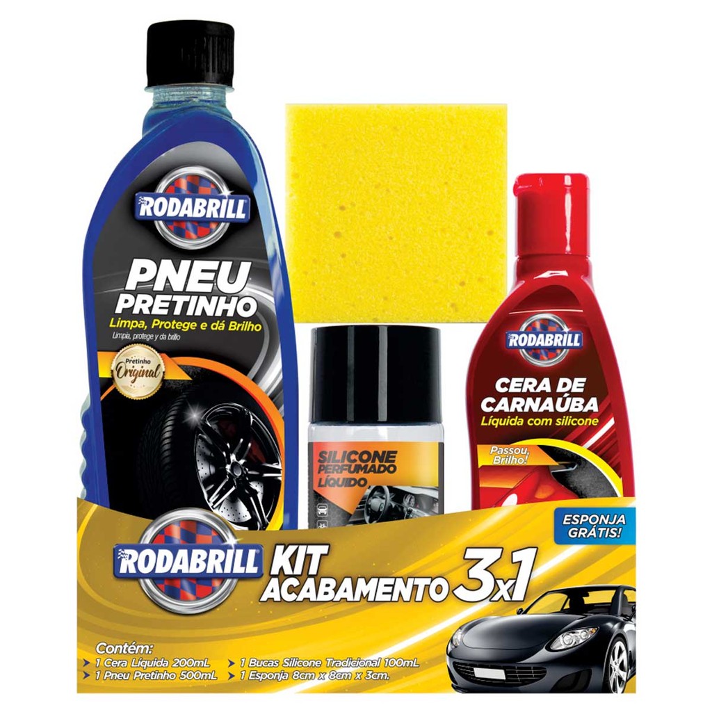 Kit Acabamento 3X1 Rodabrill